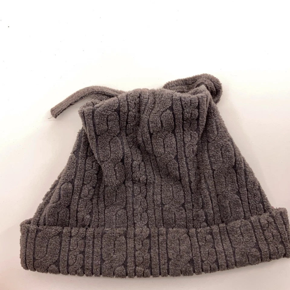 Gorra de Invierno Retro Tied Top Liz Claiborne Gris Foto 1 de 4