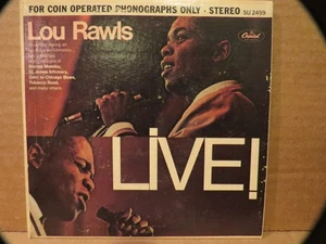 LOU RAWLS  " LIVE "  JUKEBOX 33  G    has  TS - Picture 1 of 2