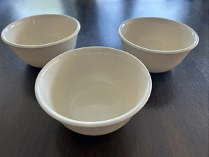 3 Corelle BEIGE CREME SANDSTEIN Eis 12 Unzen DESSERT REISSCHALEN 5" - Bild 1 von 7