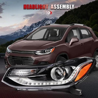 Se adapta a Chevy Trax 2017-2022 Conjunto de faros LED DRL faros laterales del conductor Foto 1 de 4