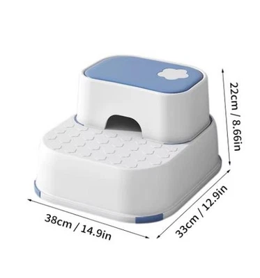 Kid Step Stool Bathroom Non Slip Safety Training Stool Washing Step Stools - Image 1 of 4