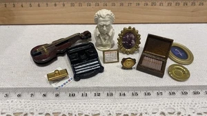 Puppenhaus Miniaturen Herrenzimmer Zubehör schöne Teile 1:12 - Bild 1 von 1