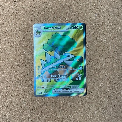 Torterra ex 185/162 Sv05: Temporal Forces Holo *B2 - Image 1 of 2