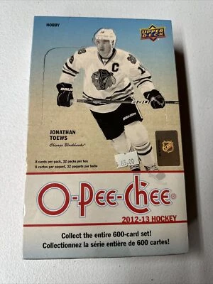 2012-13 UD O-Pee-Chee Hockey Hobby Box Factory Sealed *BEST PRICE GUARANTEE* - Image 1 of 4