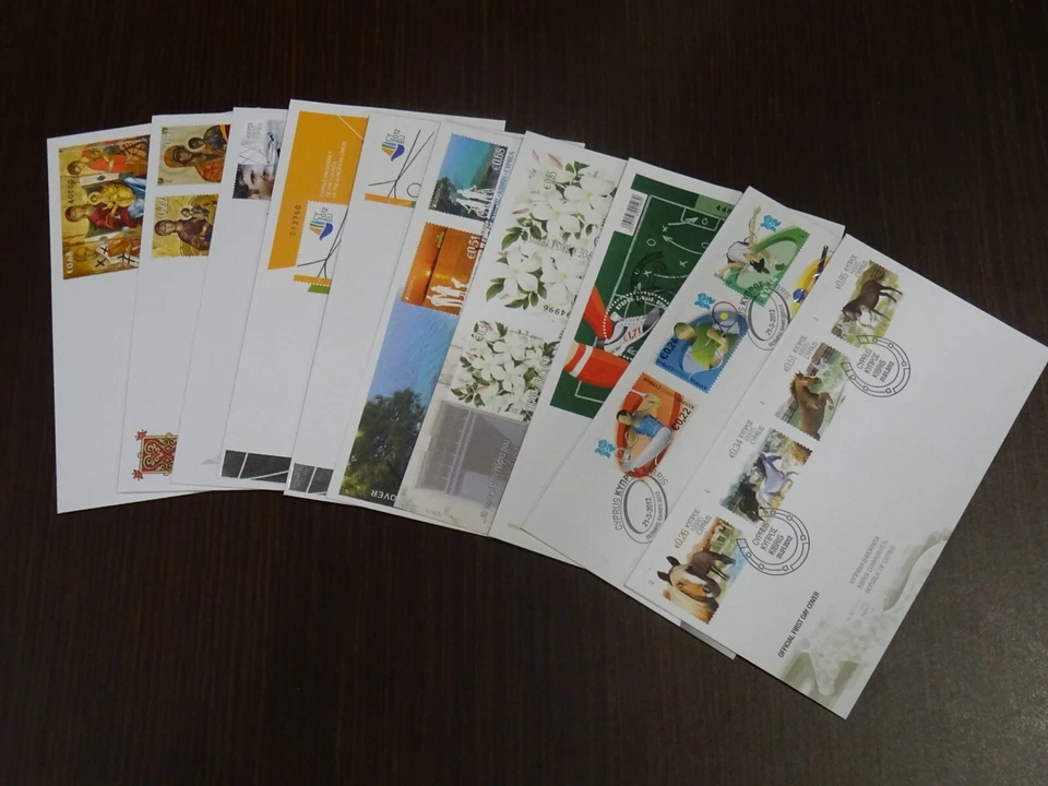 Cyprus 2012 Official Year Set FDC VF - Image 1 of 1