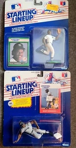 (2) 1988/1989 Rickey Henderson SLU Starting Lineup New York Yankees Lot - Picture 1 of 3