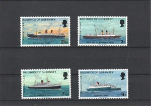 Guernsey 1973 - Paquete de barcos de correo (2da edición) - Juego montado sin montar o nunca montado - SG 80-83 - Imagen 1 de 1