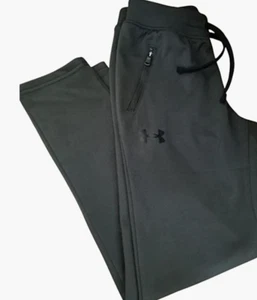 NEW Under Armour Boys Youth Taper Pennant Pant Sweatpant 1367165-310 YOUTH LARGE - Picture 1 of 2