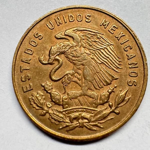 1969 Mexico 5 Centavos - Beautiful Coin - #A-028 - Picture 1 of 2