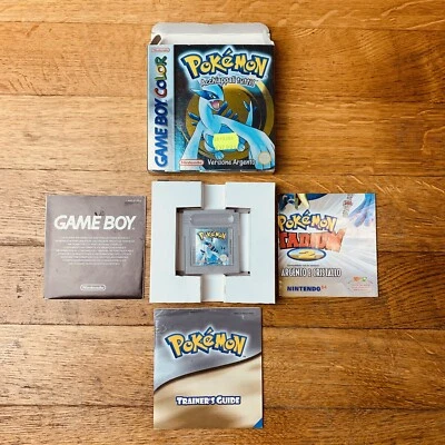 Pokemon Argento - ITA - Completo - Game Boy Color OTTIME CONDIZIONI ORIGINALE - Immagine 1 di 4