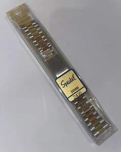 20mm Speidel 2-Tone Stainless Steel Deployment Mens Watchband Watch Band 1670/15 - Picture 1 of 1