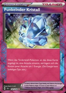 Pokemon Corona Estelar Cristal Brillante CLASE ASS 142/142 Near Mint alemán - Imagen 1 de 2