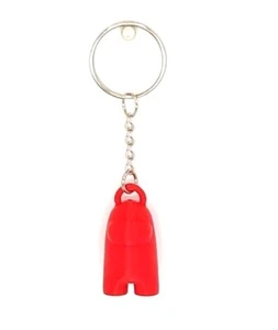 3d Printed 1.25" Red Plastic Game Character Keychain Fidget Toy NEW - Foto 1 di 2
