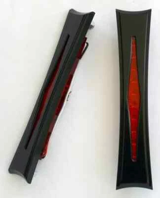 Lente roja freno LED Accutronix negro DMD Harley Electra Glide 84-22 Foto 1 de 4