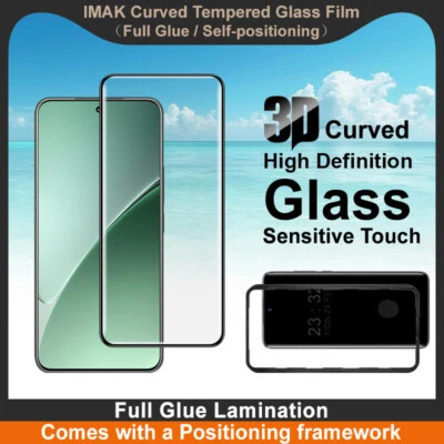 Protector Pantalla Cristal Templado Curvo 3D Pegamento Completo Imak para Xiaomi 15 Pro Foto 1 de 4