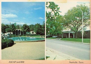 ASCAP & BMI, Music Row, Nashville, TN 4 x 6 Vintage PC - Picture 1 of 2