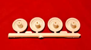 MPC 1976 Chevy Caprice Wheel Backs 1/25 - Picture 1 of 2
