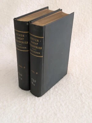 SEVEN GREAT MONARCHIES OF THE ANCIENT EASTERN WORLD 2-3 George Rawlinson 1885 - Image 1 of 4