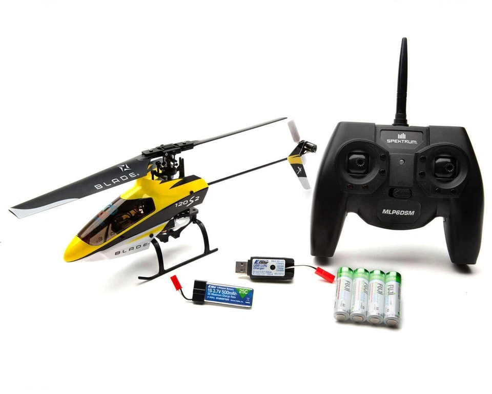 Blade 120 S2 Fixed Pitch RTF Electric Micro Helicopter w/SAFE, DSMX 2.4GHz Radio - Image 1 of 4