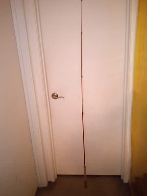 CAÑA DE PESCAR CON MOSCA SOUTH BEND VINTAGE Nº 24 / HEXÁGONO BAMBÚ / 73" (VER DESC) Foto 1 de 4