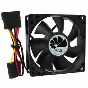 AABCOOLING Fan 8 - Ökonomisch PC Gehäuse Lüfter 8cm Ventilator 4-Pin MOLEX 80mm - Bild 1 von 5