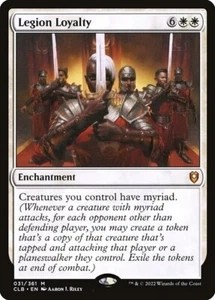 Legion Loyalty M Regular #31 | CLB Commander Legends | Magic The Gathering - Imagen 1 de 1
