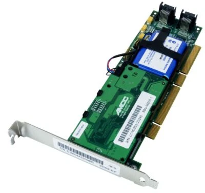 Controller 3ware 9500S-4LP SATA RAID 128MB +BBU PCI-X JBOD 0, 1, 10, 5 150MBps - Image 1 of 2