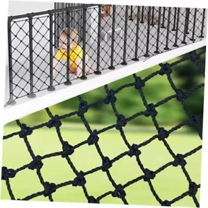 Rope Net Stair Netting Child Safety Net Playground Net 3.28X16.40ft 4mm/6cm - Picture 1 of 7