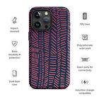 Tough Case for iPhone® - Red & Black