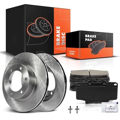 New Disc Brake Rotor & Brake Pad for Toyota Tacoma 2004 4Runner 1997-2002 Front - Image 1 of 4