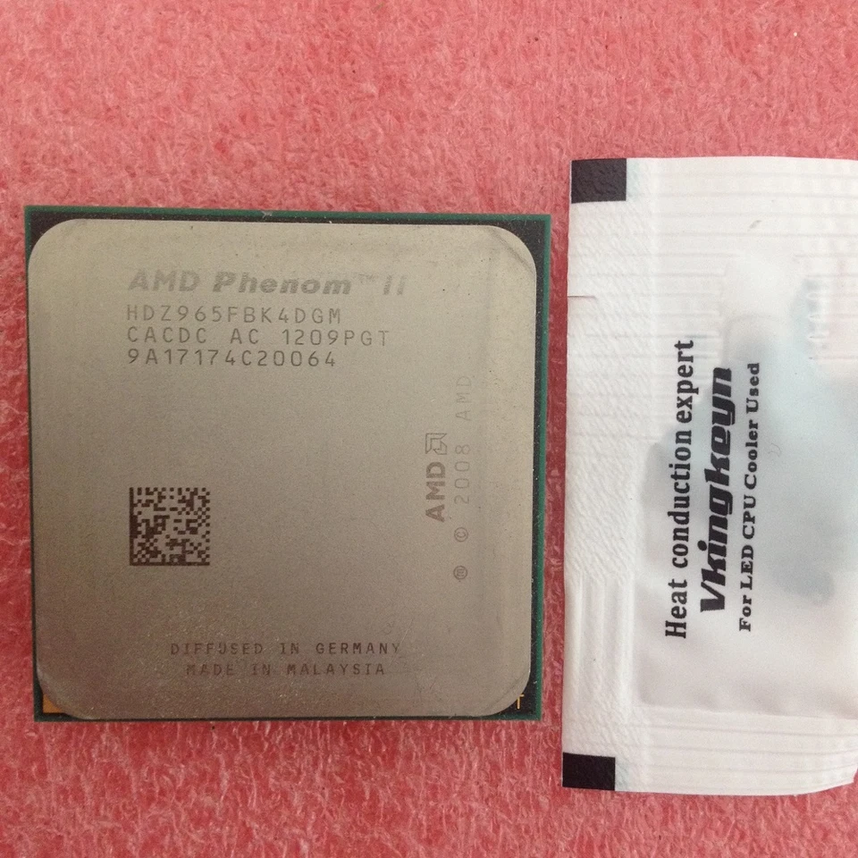 AMD Phenom II X4 965 BE 3.4GHz Socket AM3 6MB Quad Core 125W HDZ965FBK4DGM CPU - Image 1 of 2