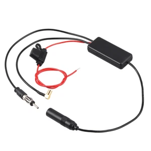 Antenna Autoradio Dab FM Din 10V-15V 75Ω Amplificatore Radio per Auto Universale - Imagen 1 de 4