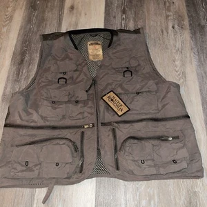 Master Sportsman Khaki Fishing Hunting Vest - Brand New With Tags - Picture 1 of 10