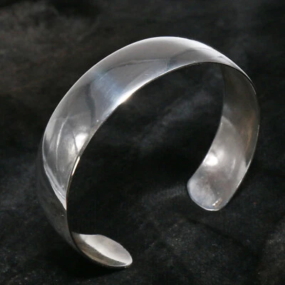 Armreif Silber 925 schlichte Damen Armspange Reif echtes Sterlingsilber 22g ts - Bild 1 von 4