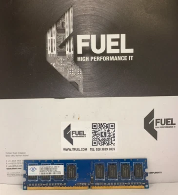 Nanya 1GB DDR2 ram memory module PC2-5300 -  NT1GT64U8HB0BY-3C - Image 1 of 3