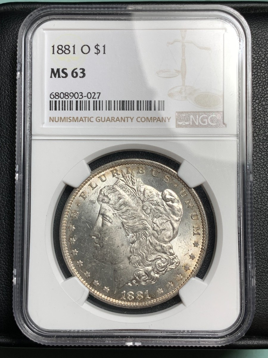 MS 63 Graded 1898 Year Morgan US Dollars (1878-1921) for