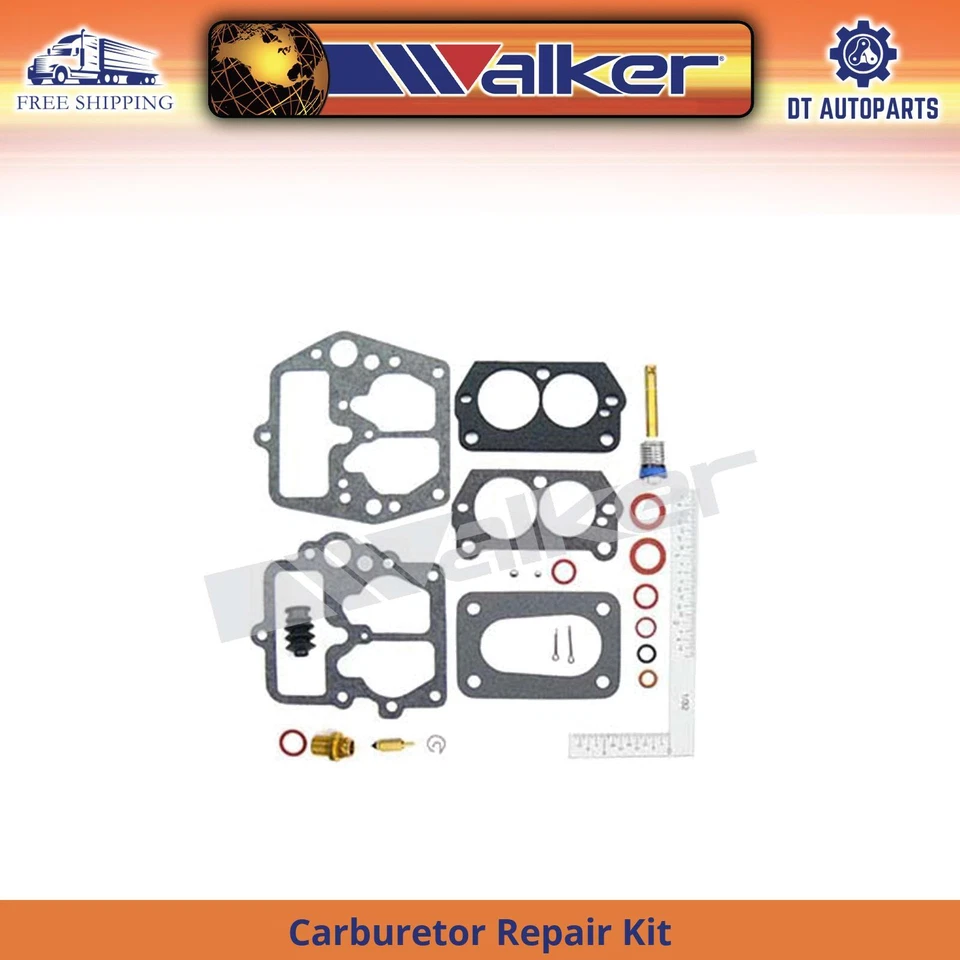 For 1973-1976 Honda Civic 1.2L L4 Carburetor Repair Kit Walker  1974 1975 - Image 1 of 1