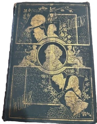 3 Vol. CHARLES DICKENS SET:  Colliers Unabridged Edition, Illustrations 1870 - Image 1 of 4