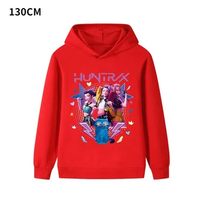 KPOP Disfraz de Cazadores de Demonios Sudadera con Capucha Sudadera con Capucha Niño Jersey Prendas para el torso Regalo Foto 1 de 4