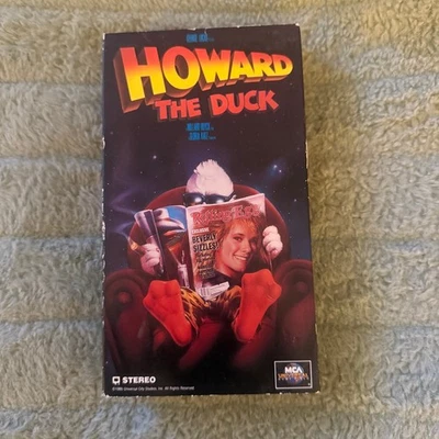Howard the Duck (1986) VHS – George Lucas Cult Classic – Tested - Image 1 of 3