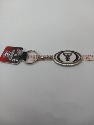 Texas A&M Aggies Spinning Metal Key Ring Key Chain Logo 4.75" New - Image 1 of 3