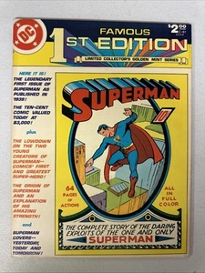 Famous 1st Edition #C-61 1974 DC Superman #1 Oversized Treasury Fine/VF - Picture 1 of 3