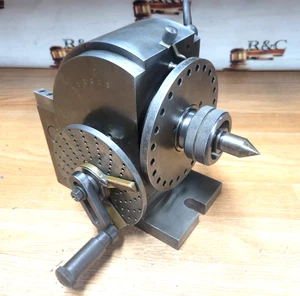 MAX  YAMAZEN DIVIDING HEAD 5 " PLATE W/6" CENTER HEIGHT & 3MT DEAD CENTER - Picture 1 of 13