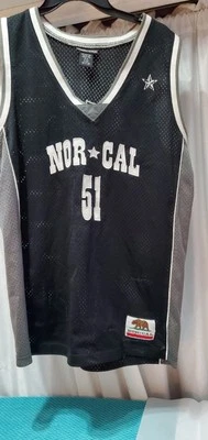 Camiseta para hombre Nor Cal Number 51 azul marino estrella talla mediana Foto 1 de 4