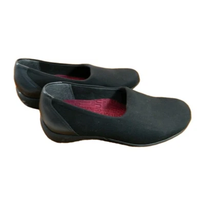 Munro Slip-On Loafer Shoes Size 8M Traveler Comfort Black Stretch Fabric USA - Image 1 of 4