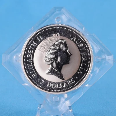 Australien 2 $ 1994  Kookaburra   2 Oz Silber 999  BU - Bild 1 von 2