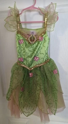 Disfraz de Campanilla Disney Niñas Talla 4 - Nunca usado Foto 1 de 4