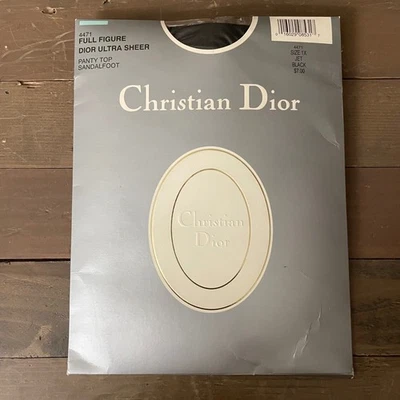 Calcinha Christian Dior 4471 figura completa ultra transparente pé sandália preta tamanho 1X - Imagem 1 de 4