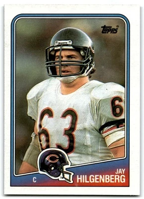 1988 Topps Jay Hilgenberg Chicago Bears #77 - Image 1 of 2