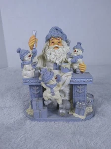 Encore 8" Snow Buddies Christmas Santa at Workbench FAST SHIPPING  - Picture 1 of 7